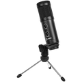 LORGAR Soner 313, Gaming Microphones, Black, USB condenser microphone