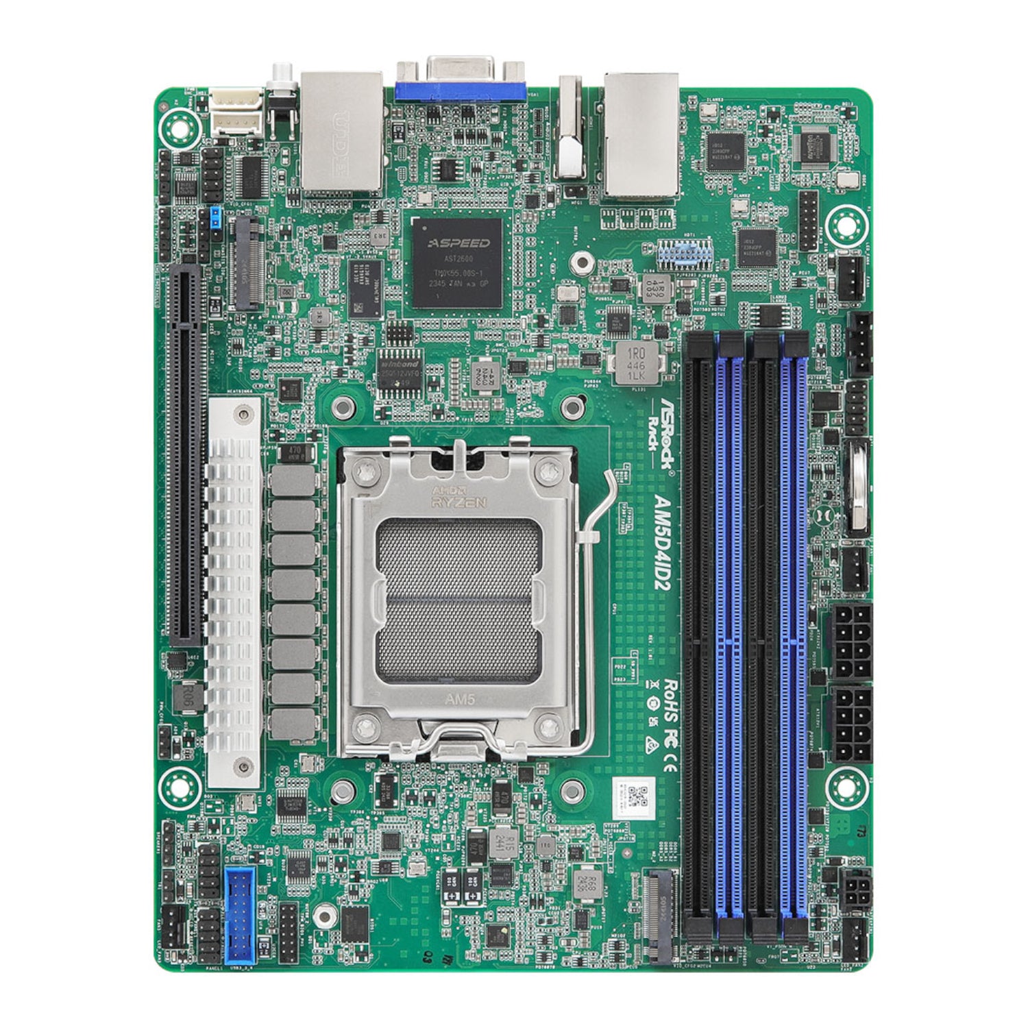 https://www.syntech.co.za/wp-content/uploads/2025/10/AM5D4ID2_ASRock-AMD-X600-Deep-mini-ITX-Server-Motherboard-Green_wr_01a.jpg | https://www.syntech.co.za/wp-content/uploads/2025/10/AM5D4ID2_ASRock-AMD-X600-Deep-mini-ITX-Server-Motherboard-Green_wr_02a.jpg | https://www.syntech.co.za/wp-content/uploads/2025/10/AM5D4ID2_ASRock-AMD-X600-Deep-mini-ITX-Server-Motherboard-Green_wr_03a.jpg | https://www.syntech.co.za/wp-content/uploads/2025/10/AM5D4ID2_ASRock-AMD-X600-Deep-mini-ITX-Server-Motherboard-Green_wr_04