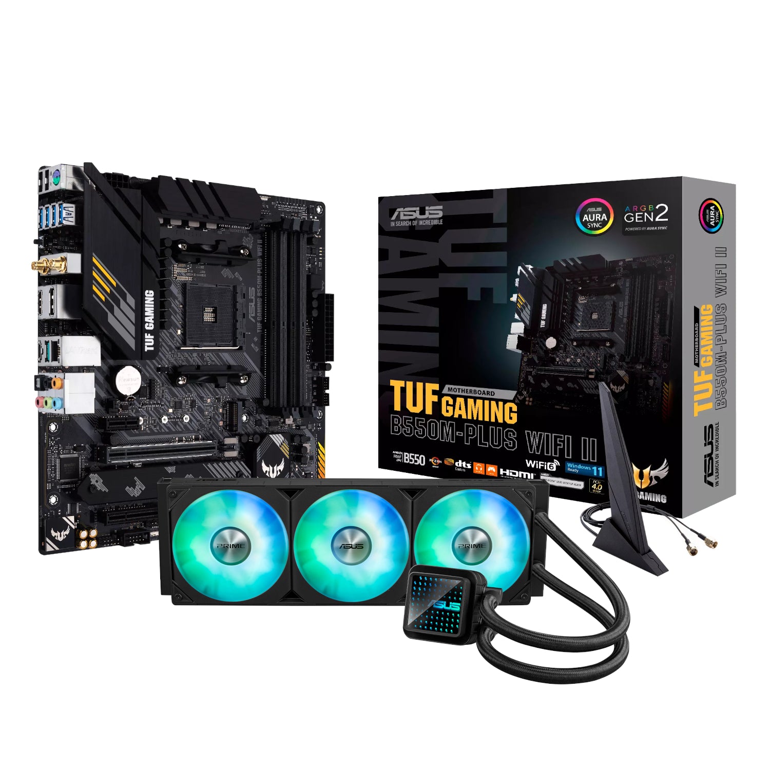 https://www.syntech.co.za/wp-content/uploads/2026/05/ASUS_CC_BUN_2_Asus-TUF-GAMING-B550M-PLUS-WIFI-II-and-Asus-Prime-LC-360-ARGB-Liquid-CPU-Cooler-Bundle_wr_01a.jpg | https://www.syntech.co.za/wp-content/uploads/2026/05/ASUS_CC_BUN_2_Asus-TUF-GAMING-B550M-PLUS-WIFI-II-and-Asus-Prime-LC-360-ARGB-Liquid-CPU-Cooler-Bundle_wr_02a.jpg | https://www.syntech.co.za/wp-content/uploads/2026/05/ASUS_CC_BUN_2_Asus-TUF-GAMING-B550M-PLUS-WIFI-II-and-Asus-Prime-LC-360-ARGB-Liquid-CPU-Cooler-Bundle_wr_03a.jpg | https://www
