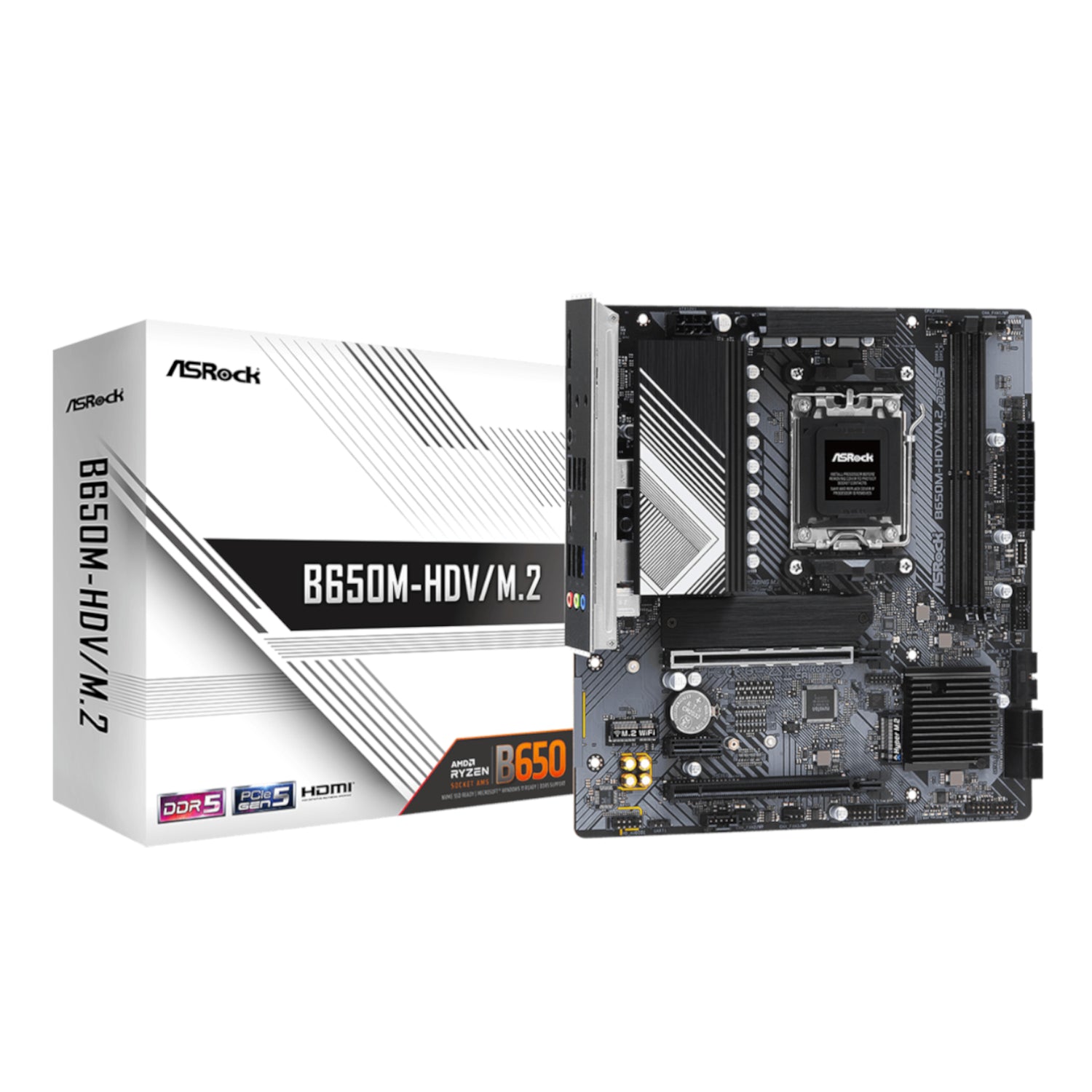 https://www.syntech.co.za/wp-content/uploads/2025/05/B650M-HD-VM.2_ASROCK-B650M-HDV-M.2-AM5-M-ATX-2X-DDR5_wr_01.jpg | https://www.syntech.co.za/wp-content/uploads/2025/05/B650M-HD-VM.2_ASROCK-B650M-HDV-M.2-AM5-M-ATX-2X-DDR5_wr_03.jpg | https://www.syntech.co.za/wp-content/uploads/2025/05/B650M-HD-VM.2_ASROCK-B650M-HDV-M.2-AM5-M-ATX-2X-DDR5_wr_04.jpg | https://www.syntech.co.za/wp-content/uploads/2025/05/B650M-HD-VM.2_ASROCK-B650M-HDV-M.2-AM5-M-ATX-2X-DDR5_wr_05.jpg | https://www.syntech.co.za/wp-content/upl