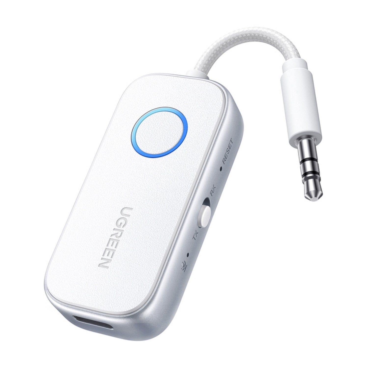 https://www.syntech.co.za/wp-content/uploads/2025/09/CM872-45812_UGreen-3.5mm-Bluetooth-5.4-Audio-Receiver-Transmitter-White_wr_01a.jpg | https://www.syntech.co.za/wp-content/uploads/2025/09/CM872-45812_UGreen-3.5mm-Bluetooth-5.4-Audio-Receiver-Transmitter-White_wr_02a.jpg | https://www.syntech.co.za/wp-content/uploads/2025/09/CM872-45812_UGreen-3.5mm-Bluetooth-5.4-Audio-Receiver-Transmitter-White_wr_03a.jpg