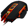 CANYON mouse Hazard GM-6 LED Wired Black Orange