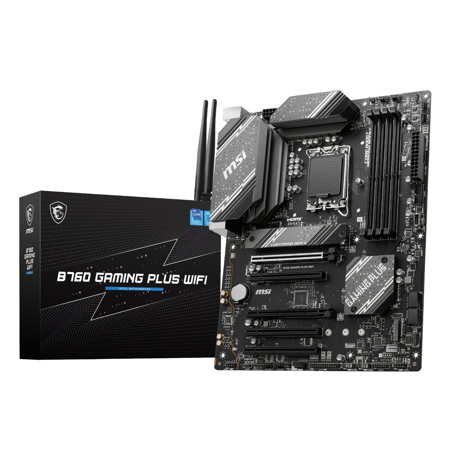 MSI B760 GAMING PLUS WIFI DDR5 LGA1700 ATX Motherboard-0