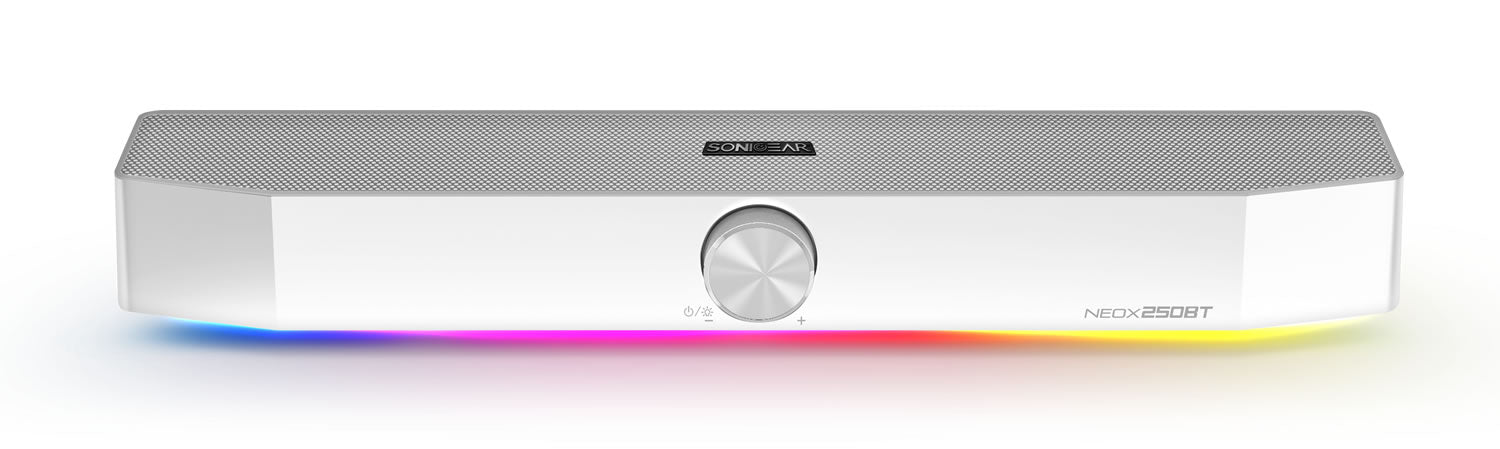 SonicGear NeoX 250BT Bluetooth Stereo Soundbar - White