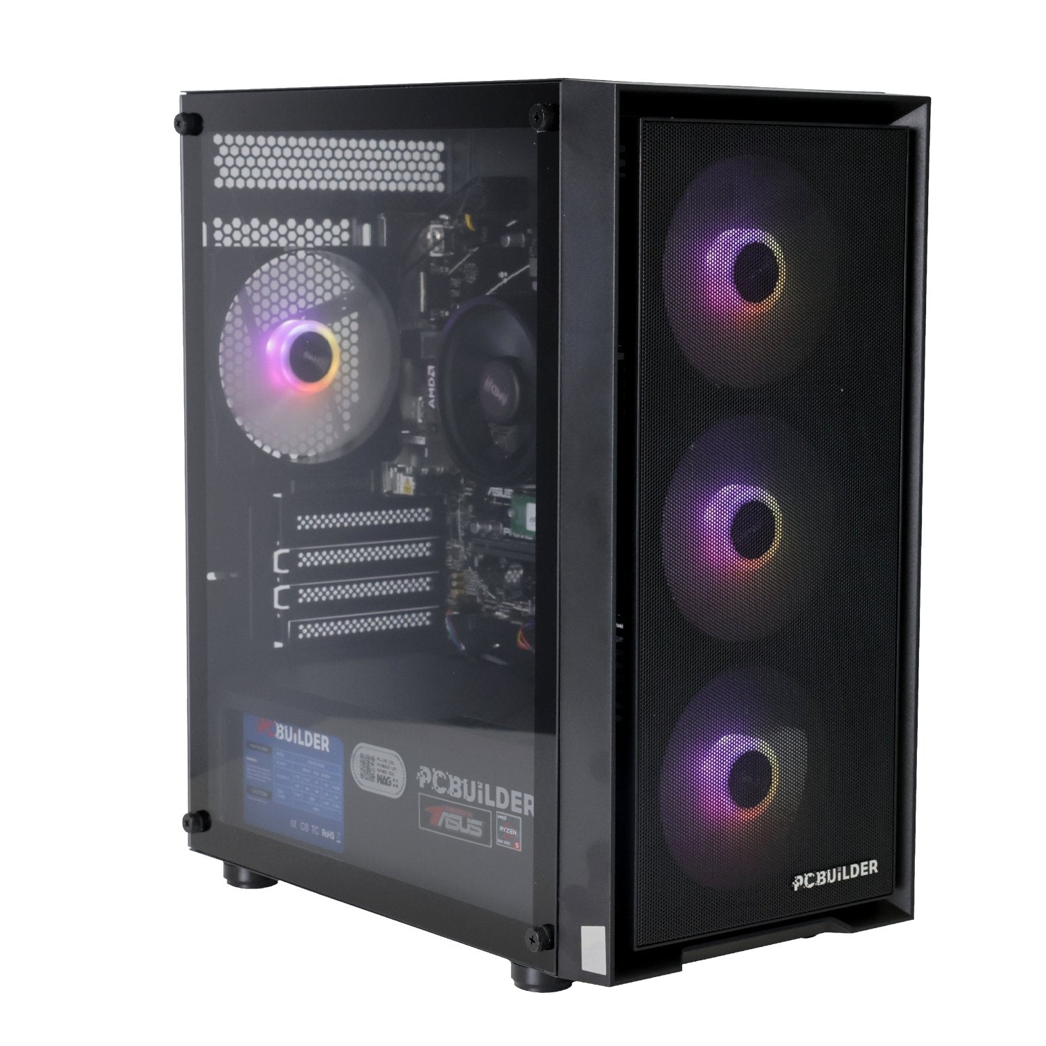 PCBuilder Ryzen 5 8600G WARDEN Windows 11 Gaming PC-12
