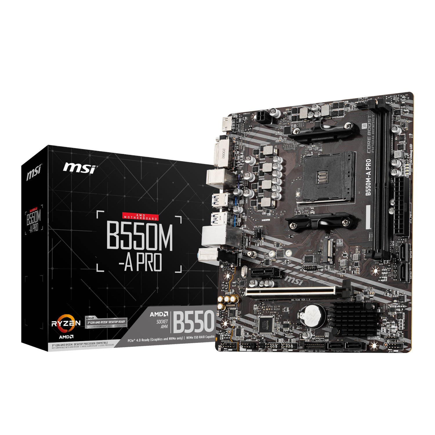 https://www.syntech.co.za/wp-content/uploads/2025/11/PROB550M-APRO_MSI-B550M-A-Pro-AM4-M-ATX-Motherboard-Black_wr_01a.jpg | https://www.syntech.co.za/wp-content/uploads/2025/11/PROB550M-APRO_MSI-B550M-A-Pro-AM4-M-ATX-Motherboard-Black_wr_02a.jpg | https://www.syntech.co.za/wp-content/uploads/2025/11/PROB550M-APRO_MSI-B550M-A-Pro-AM4-M-ATX-Motherboard-Black_wr_03a.jpg | https://www.syntech.co.za/wp-content/uploads/2025/11/PROB550M-APRO_MSI-B550M-A-Pro-AM4-M-ATX-Motherboard-Black_wr_04a.jpg | https://www.synt