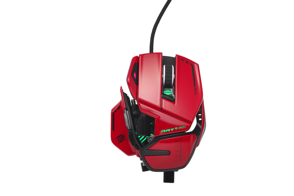Mad Catz R.A.T. 8+ ADV Highly Customizable Optical Wired Gaming Mouse
