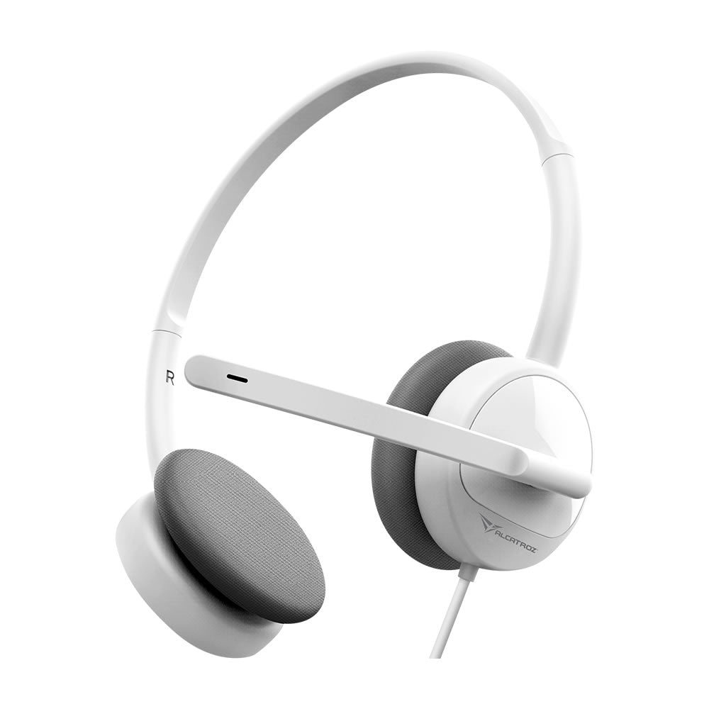 Alcatroz XP1 3.5mm Headset with Microphone - White